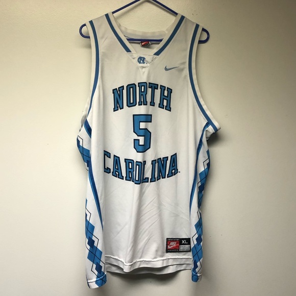 unc basketball jersey 5